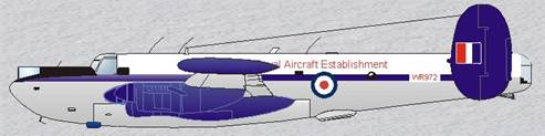 Royal Aircraft Establishment Shackleton - WR972