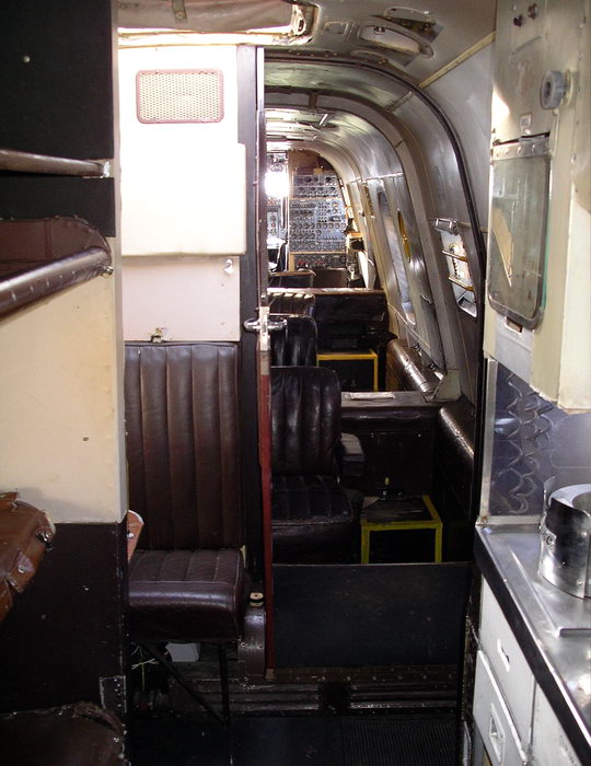 Shackleton Interior - Rest and Galley Area