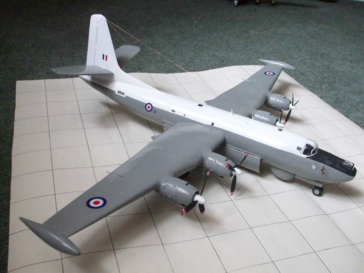 A model of a the Shackleton Mk4 Proposal